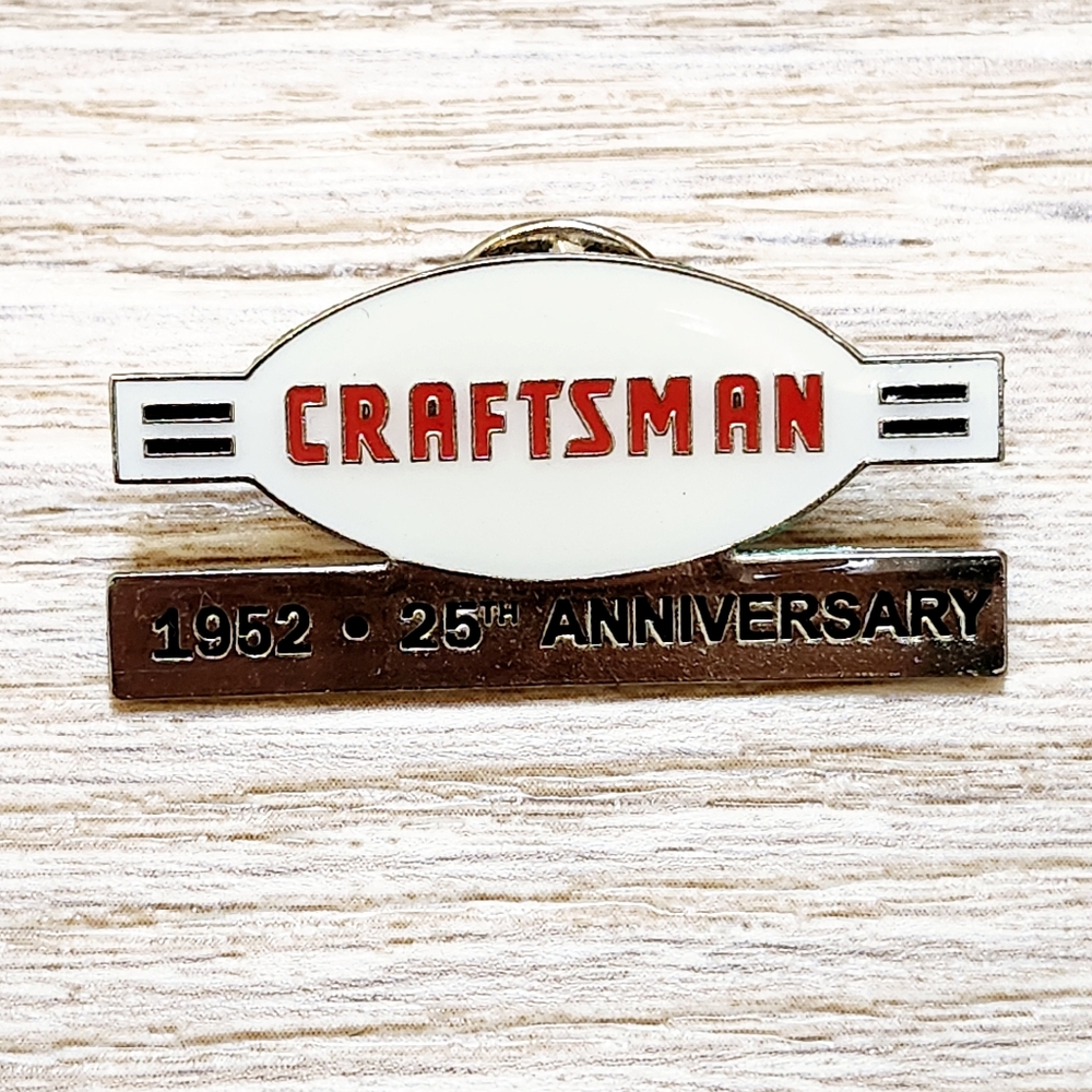 Craftsman Tools 1952 25th Anniversary Lapel Pin